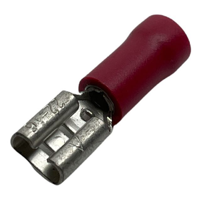 FASTON PREISOLATO ROSSO FEMMINA 4.8