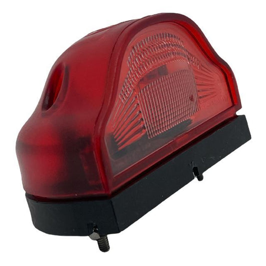 FANALE TARGA ROSSO A LAMPADINA - Dea Automotive Srl