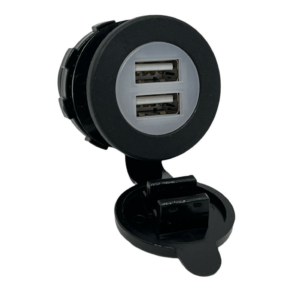 PRESA USB DOPPIA