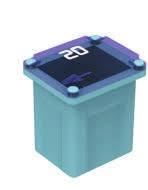 FUSIBILE JCASE 20A AZZURRO SEZ.RIDOTTA