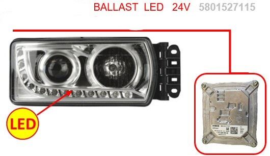 CENTRALINA FANALI ANTERIORI STRALIS 24V - Dea Automotive Srl