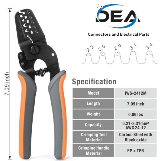 PINZA TERMINALI 6 MATRICI