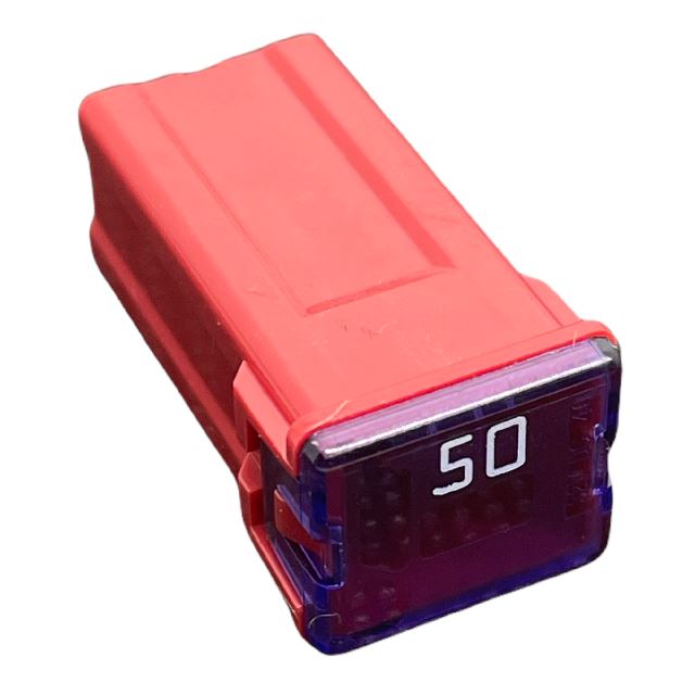FUSIBILE JCASE 50A ROSSO