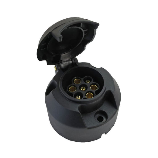 PRESA 7 POLI IN PLASTICA 12V C/GUARN. - Dea Automotive Srl