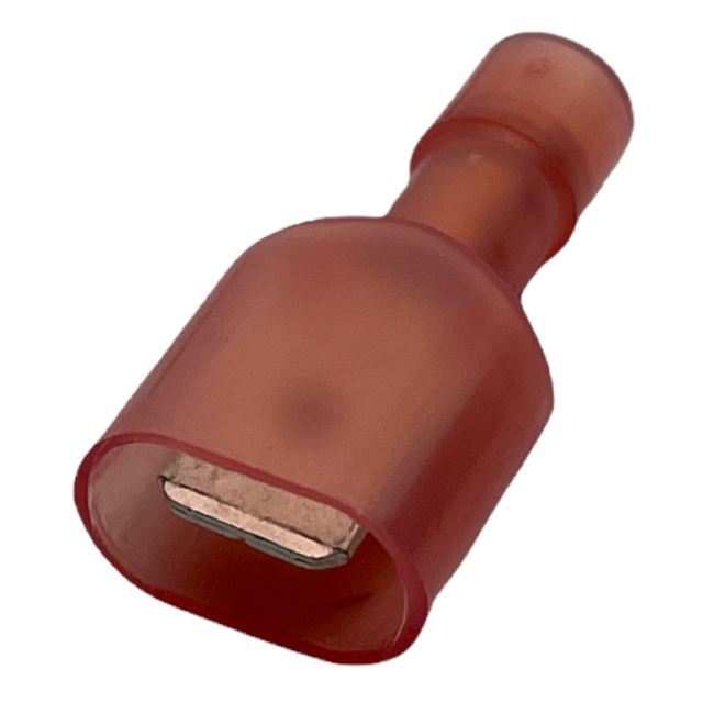 FASTON ISOLATO ROSSO MASCHIO 6.3