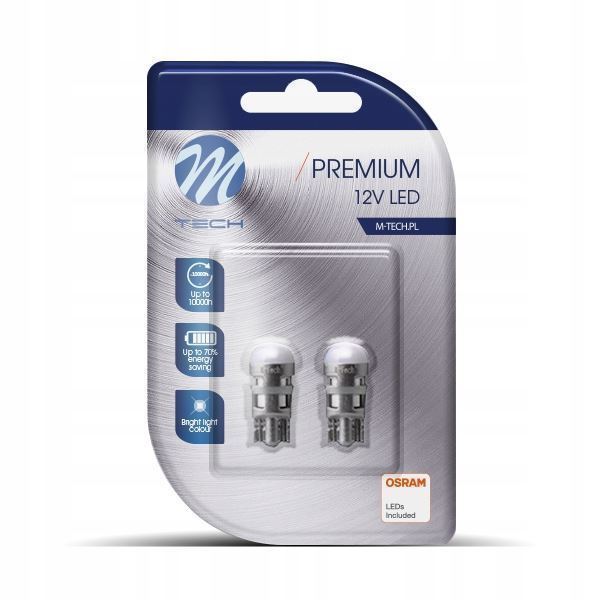 LED 12V 5W T10 SMD OSRAM (PZ 2)