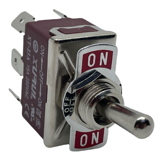 INTERRUTTORE LEVA ON-OFF-ON 6P. - Dea Automotive Srl