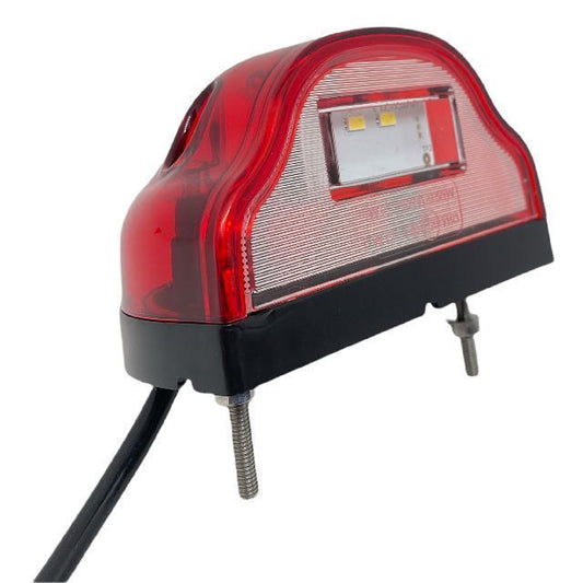 FANALE TARGA ROSSO LED12/24V - Dea Automotive Srl
