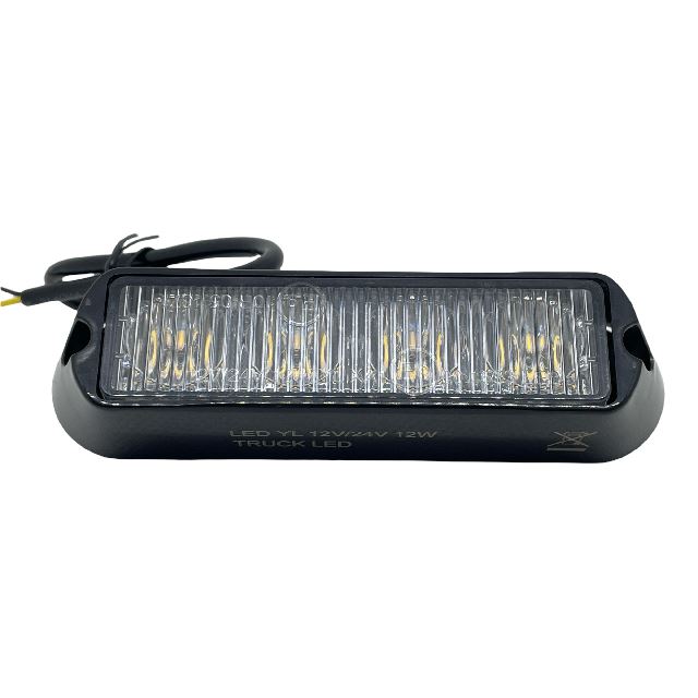 MULTIFLASH 4 LED12/24 ARANCIO