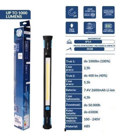 LAMPADA ISPEZIONE SOTTOCOFANO 50CM