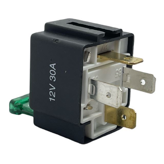 RELE 12V MINI 30A CON FUSIBILE