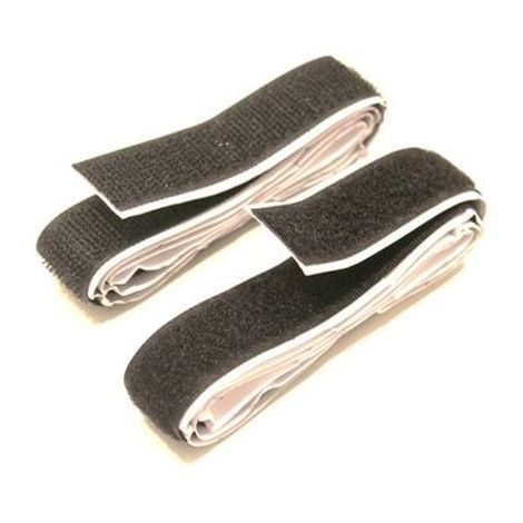 VELCRO ADESIVO M+F NERO H.2
