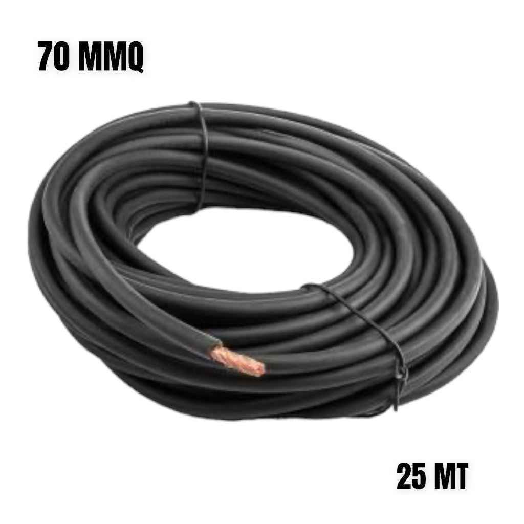 CAVO BATTERIA NERO AUTOMOTIVE 70MMQ